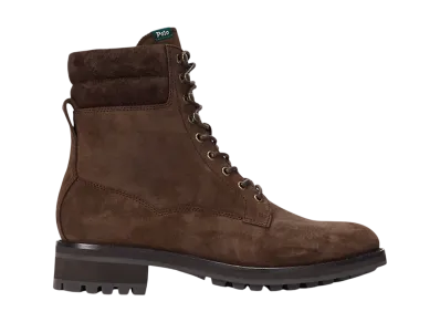 Polo Ralph Lauren Bryson Suede Field Boot "Chocolate Brown"