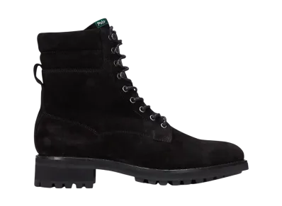 Polo Ralph Lauren Bryson Suede Field Boot "Black"