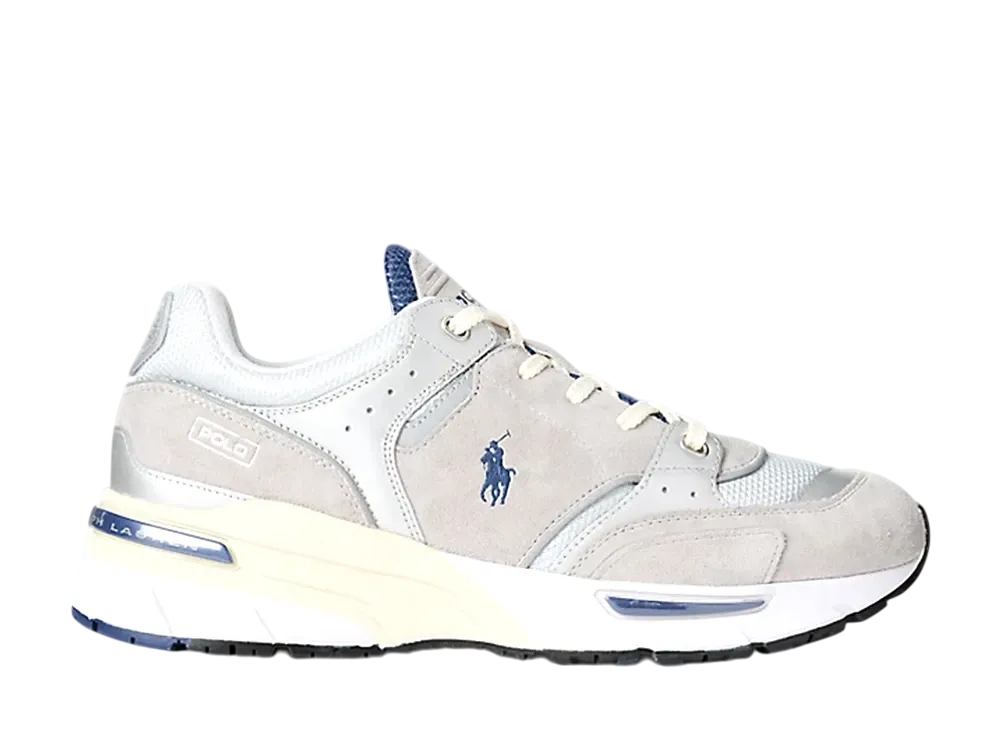 Polo Sport Ralph Lauren Trackster 200 Sneaker "Silver/Light Navy"
