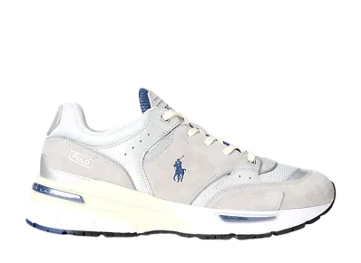 Polo Sport Ralph Lauren Trackster 200 Sneaker "Silver/Light Navy"