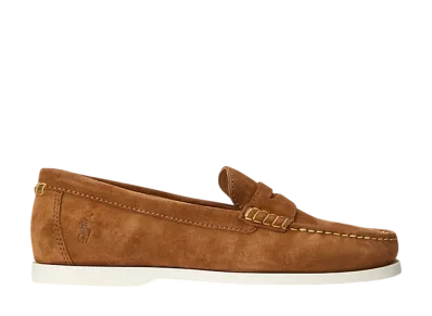 Polo Ralph Lauren Merton Suede Penny Loafer "Teak"