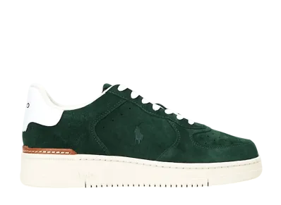 Polo Sport Ralph Lauren Masters Court Suede Sneaker "Forest"