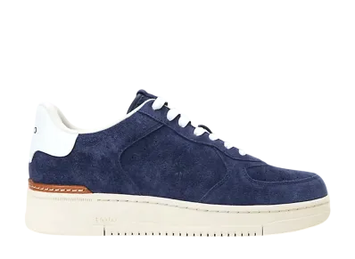 Polo Sport Ralph Lauren Masters Court Suede Sneaker "Navy"