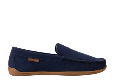 Polo Ralph Lauren Brenan Polo Bear Suede Slipper "Navy Suede/Bear"