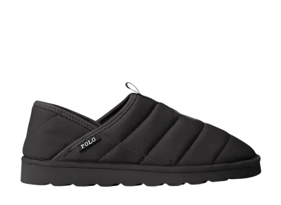Polo Ralph Lauren Everett Quilted Slipper "Black Rc Nylon/Paper"