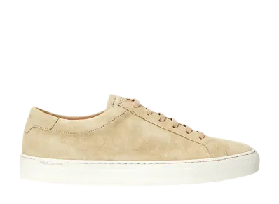 Polo Ralph Lauren Jermain Suede Sneaker "Bone"