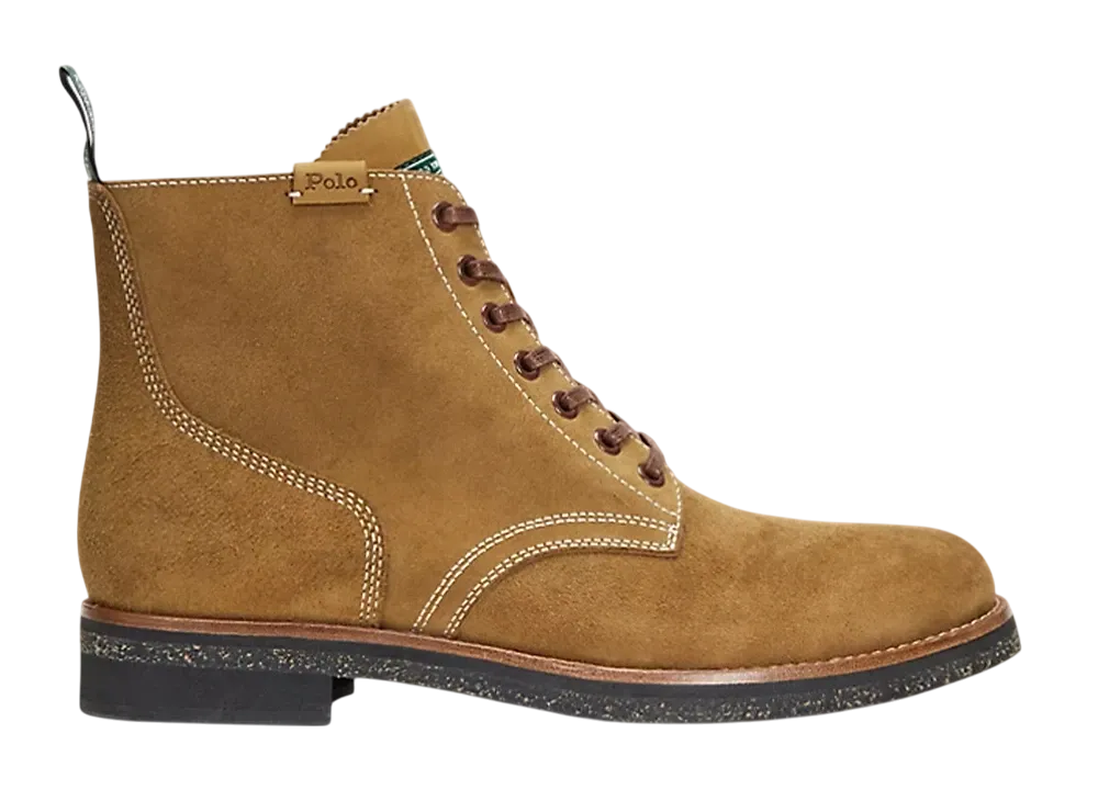 Polo Ralph Lauren Radford Roughout Suede Boot "Light Java"