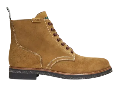 Polo Ralph Lauren Radford Roughout Suede Boot "Light Java"