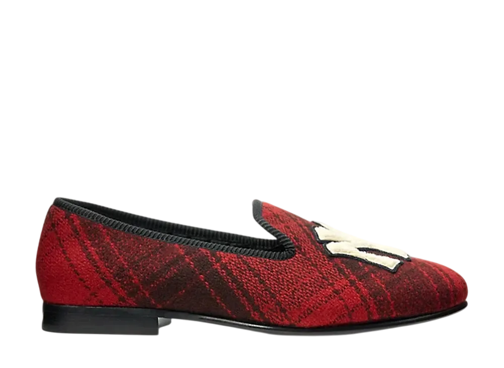 Polo Ralph Lauren Polo Ralph Lauren Yankees Plaid Slipper "Red/Black Plaid"