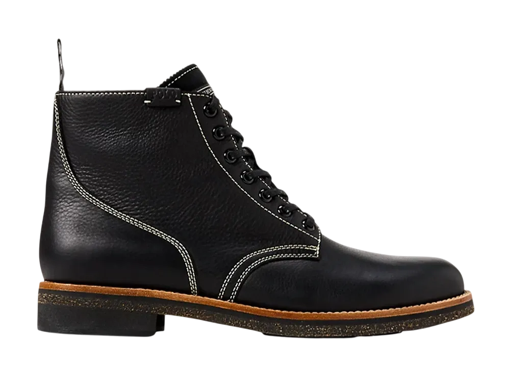Polo Ralph Lauren Radford Leather Boot "Black"
