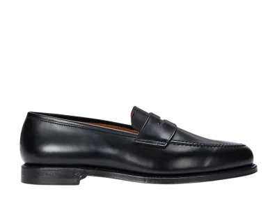 Polo Ralph Lauren Maestra Calfskin Penny Loafer "Black"