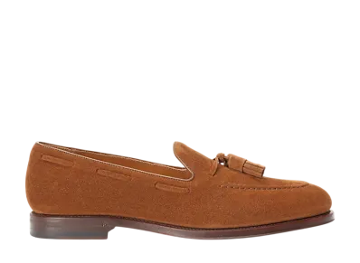 Polo Ralph Lauren Maestra Tassel Suede Loafer "New Vintage Pale Russet"