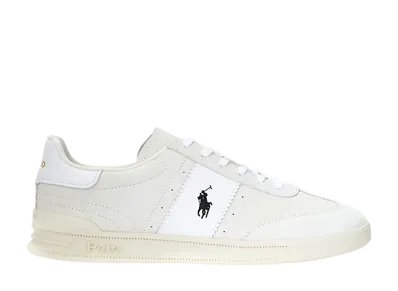 Polo Sport Ralph Lauren Heritage Aera Suede Sneaker "Bianco/White"