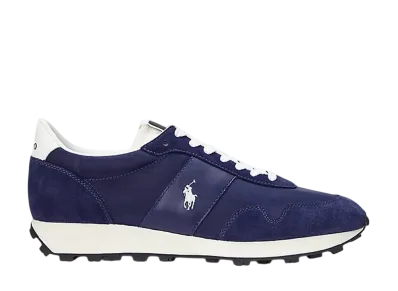 Polo Sport Ralph Lauren PRL Trail 125 Suede-Panelled Sneaker "New Classic Navy/Deckwash"