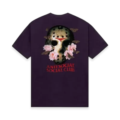 ANTI SOCIAL SOCIAL CLUB Hockey Tee "Purple"