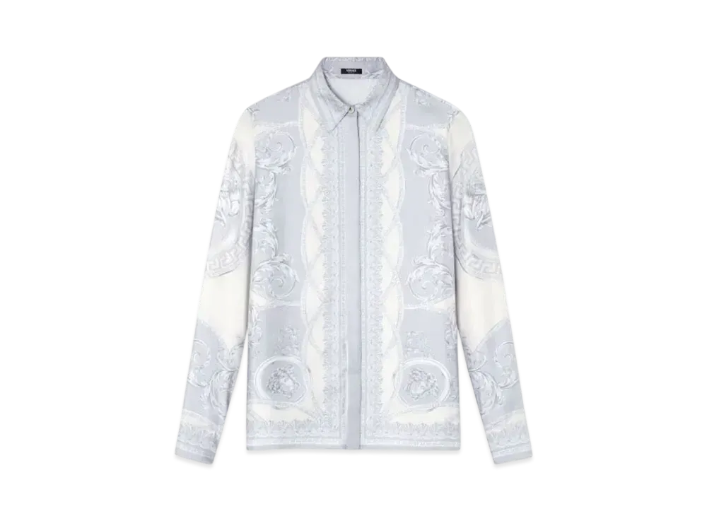 Versace La Coupe des Dieux Silk Shirt "Print"