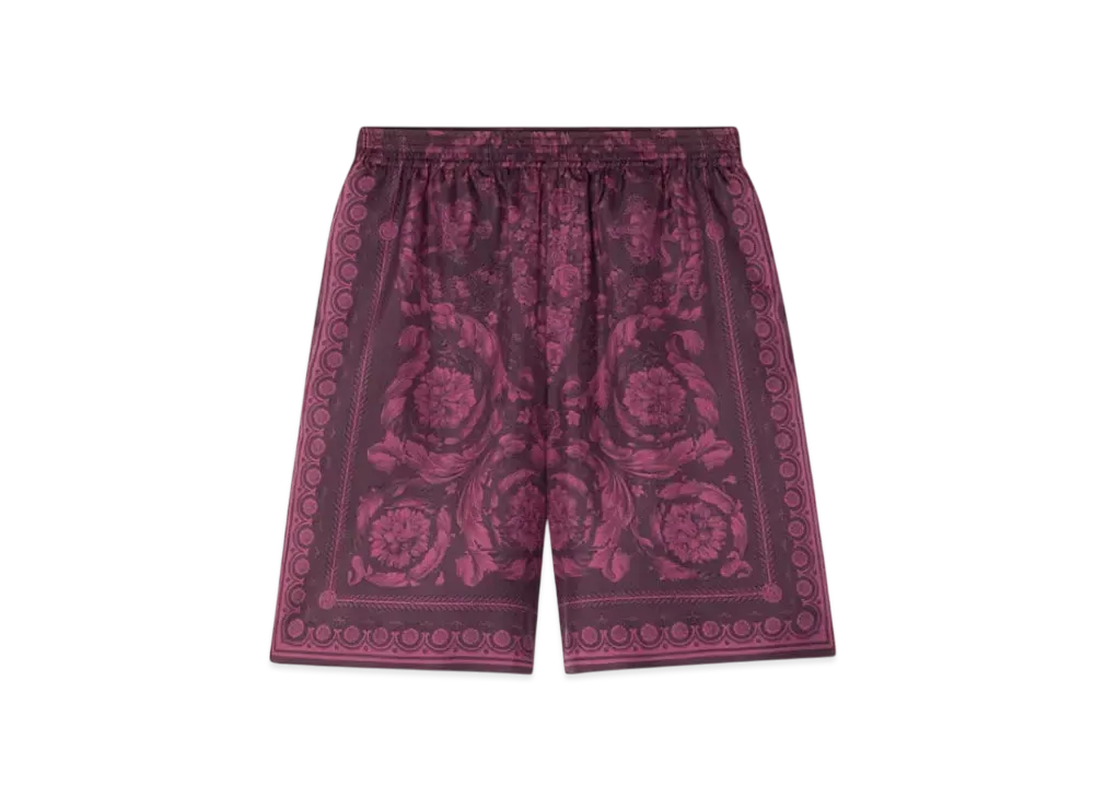 Versace Barocco Silk Short "Print"