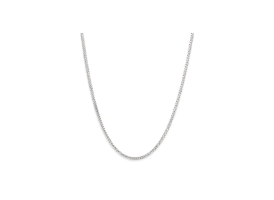 TOMWOOD Curb Chain M "Silver"