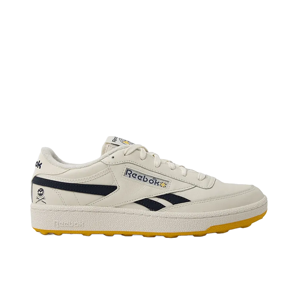 Crushers GC × Reebok Club C Golf Revenge "Chalk/Navy"