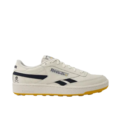 Crushers GC × Reebok Club C Golf Revenge "Chalk/Navy"
