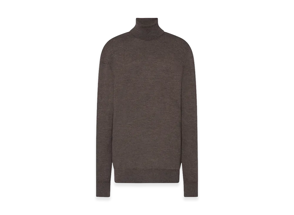 The Row Women's Lizzy Cashmere Tops "Faded Brown"