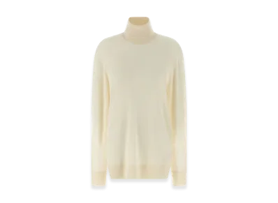 The Row Women's 'Lizzy' Turtleneck Sweater "White"