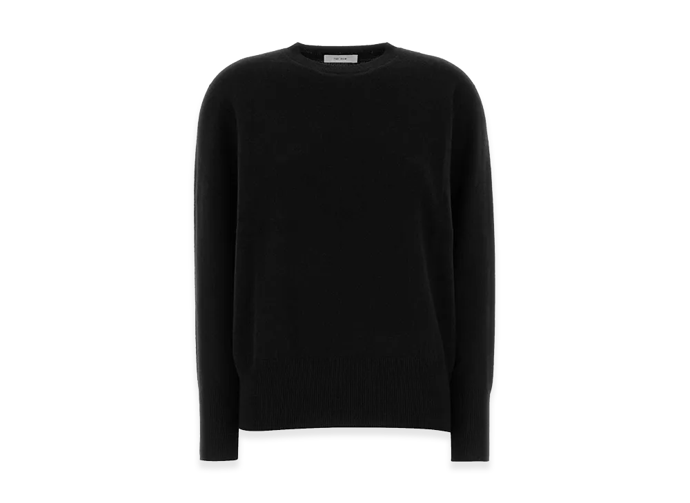 The Row Women's Cashmere Oversize Leilani Sweater "Black"