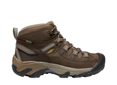 KEEN Women's Targhee 2 Waterproof Mid "Slate Black/Flint Stone"