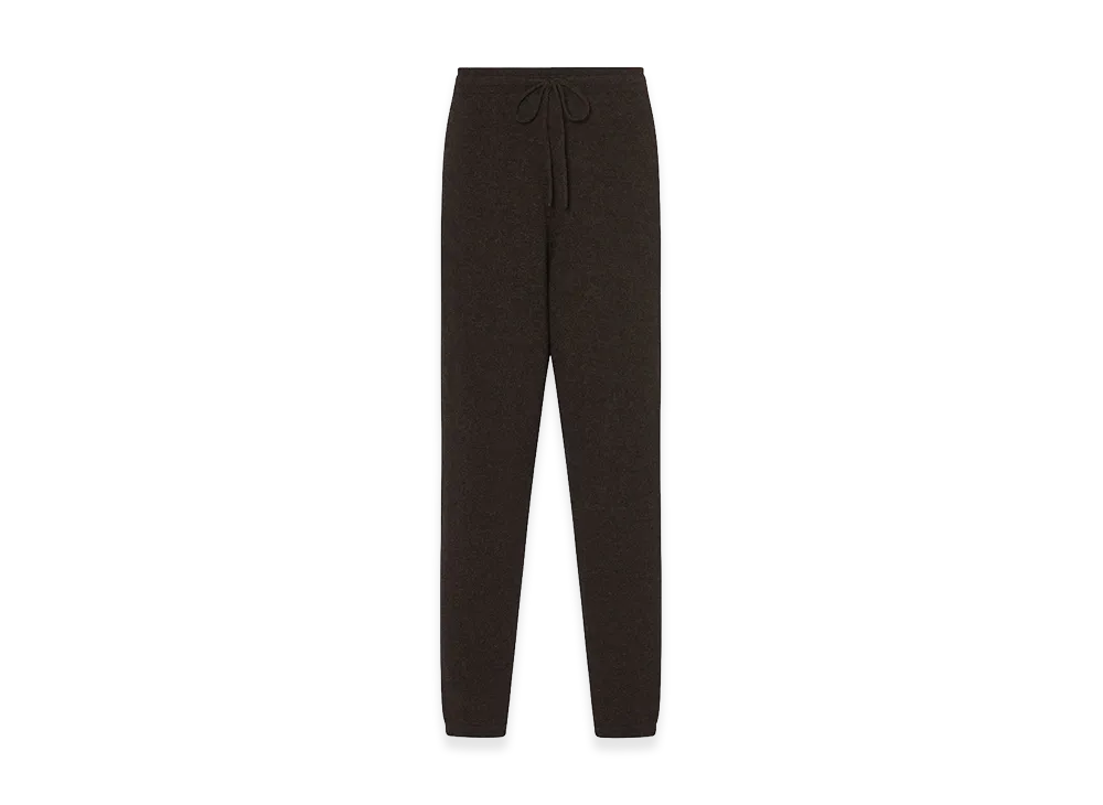 The Row Women's Lippet Cashmere Pants "Brown Melange"