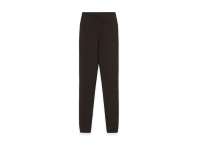 The Row Women's Lippet Cashmere Pants "Brown Melange"