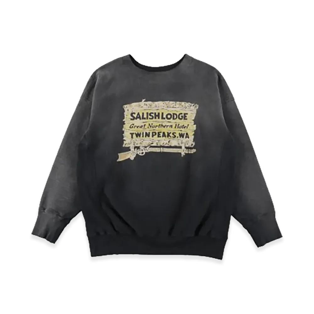 BOW WOW Salish Lodge Sweatshirt Aged "Black"