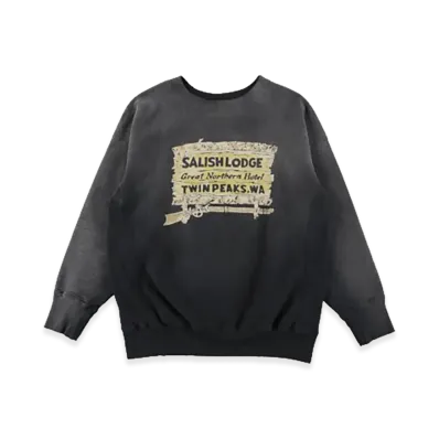 BOW WOW Salish Lodge Sweatshirt Aged "Black"
