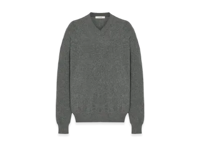 The Row Women's Lomika Cotton Tops "Grey Melange"