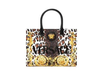 Versace Wild Barocco Canvas Large Tote Bag "print"