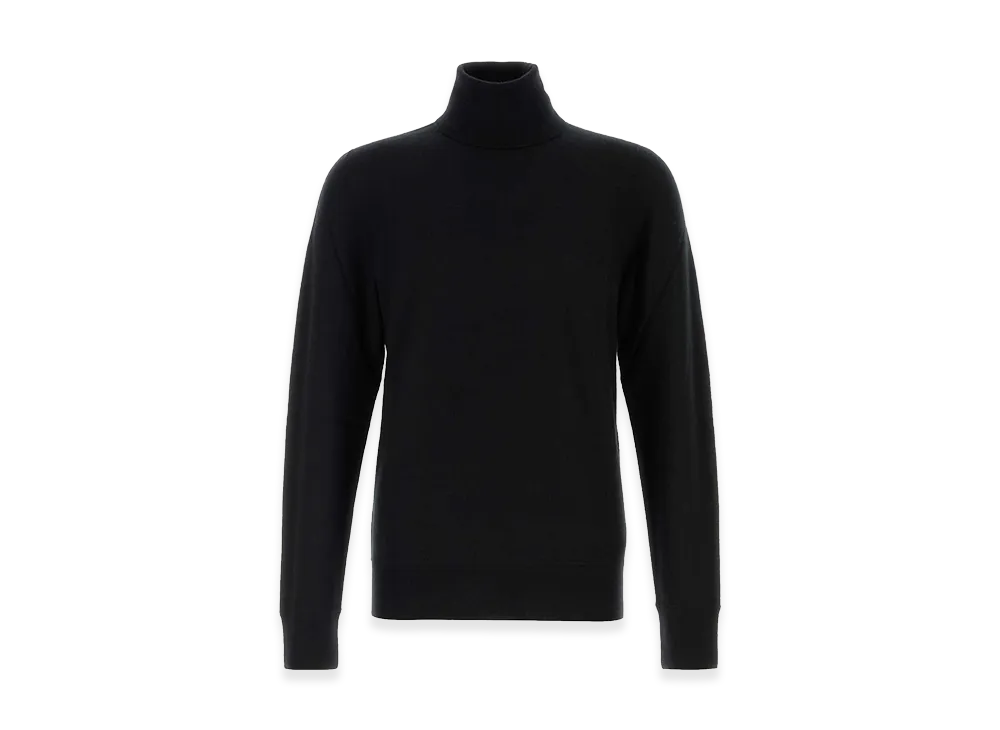 The Row Cashmere Bjorn Sweater "Black"