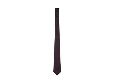 Versace Barocco Jacquard Silk Tie "Burgundy"