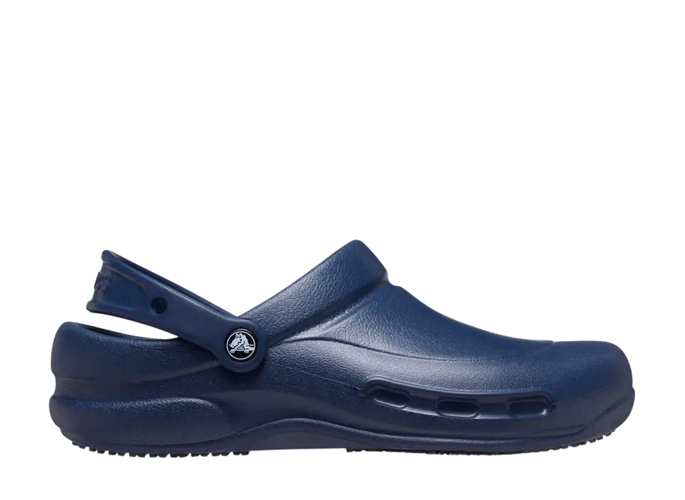 Crocs Bistro Slip Resistant Work Clog "Navy"