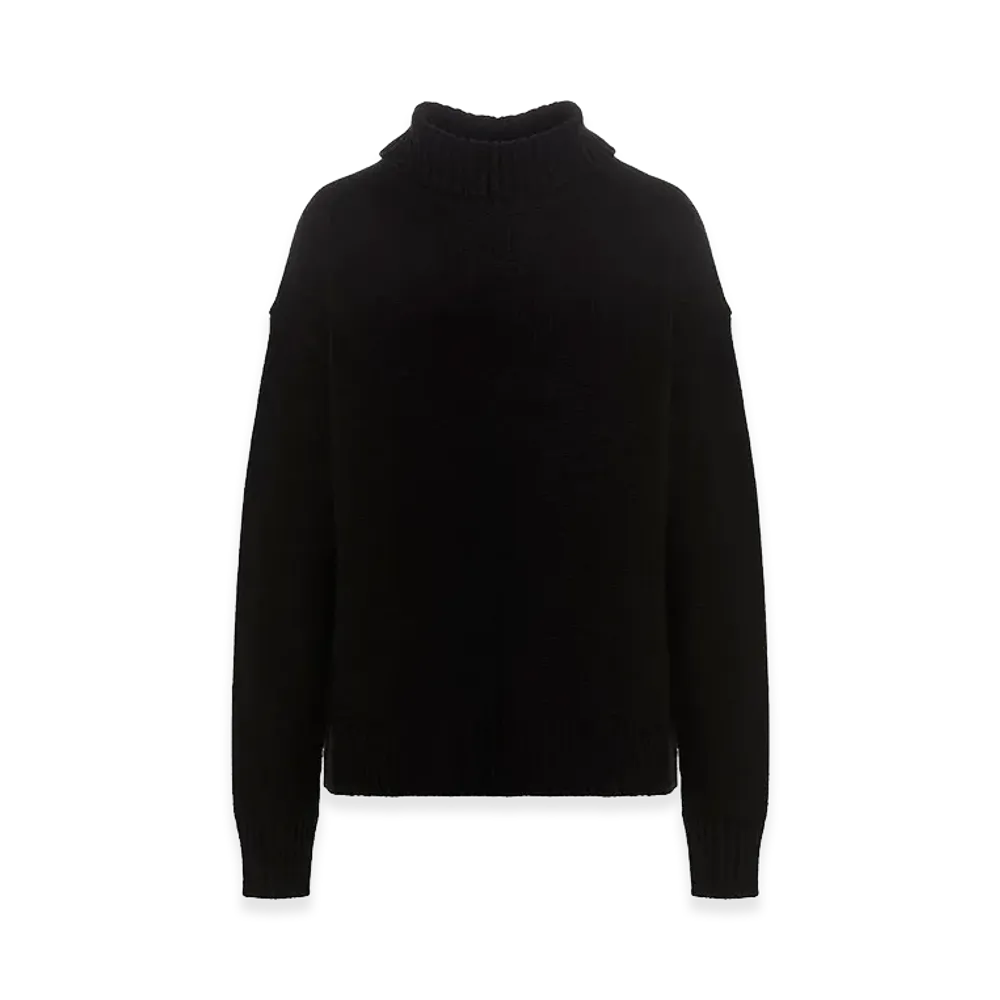 Jil Sander Women's Cashmere Blend Sweater "Black"