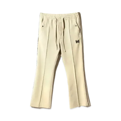 Needles Piping Cowboy Pant - PE/PU Double Cloth "Beige"