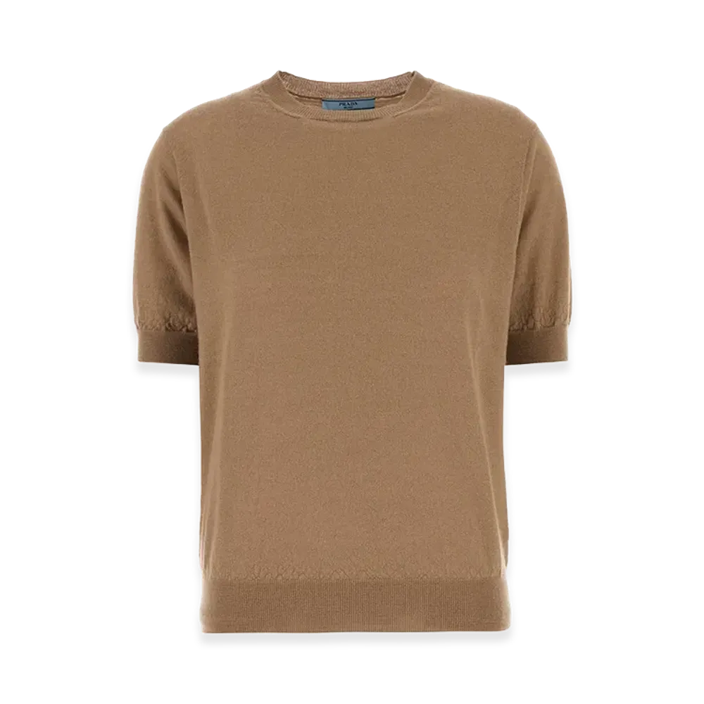 PRADA Women's Cashmere Sweater "Camel"