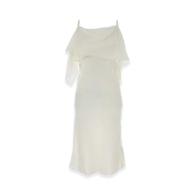 MM6 Maison Margiela Women's Midi Dress "White"