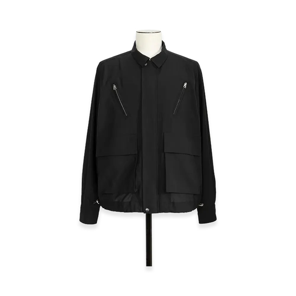 sacai Suiting Blouson "Black"