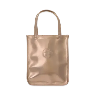 STARBUCKS Holiday 2024 Shopper Bag Metallic "Gold"