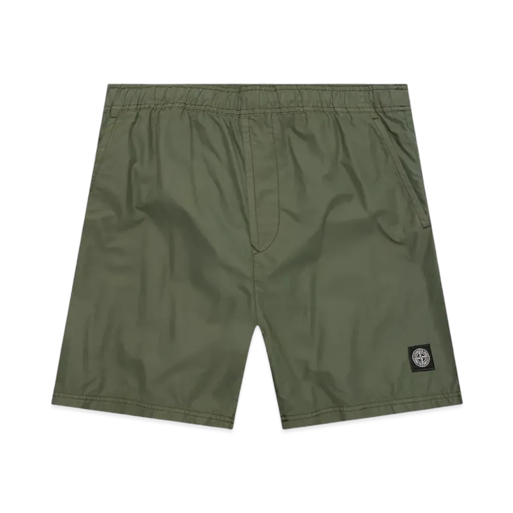 Stone Island B0946 Brushed Cotton Swimming Trunk - 22SS "Olive Green"