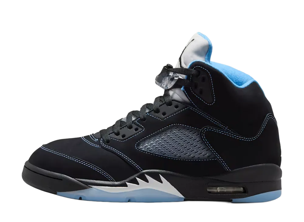 Nike Air Jordan 5 "Black Carolina"