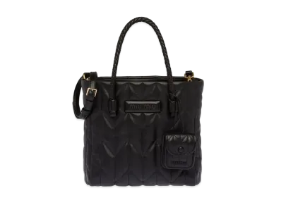MIU MIU Nappa Leather Handbag "Black"