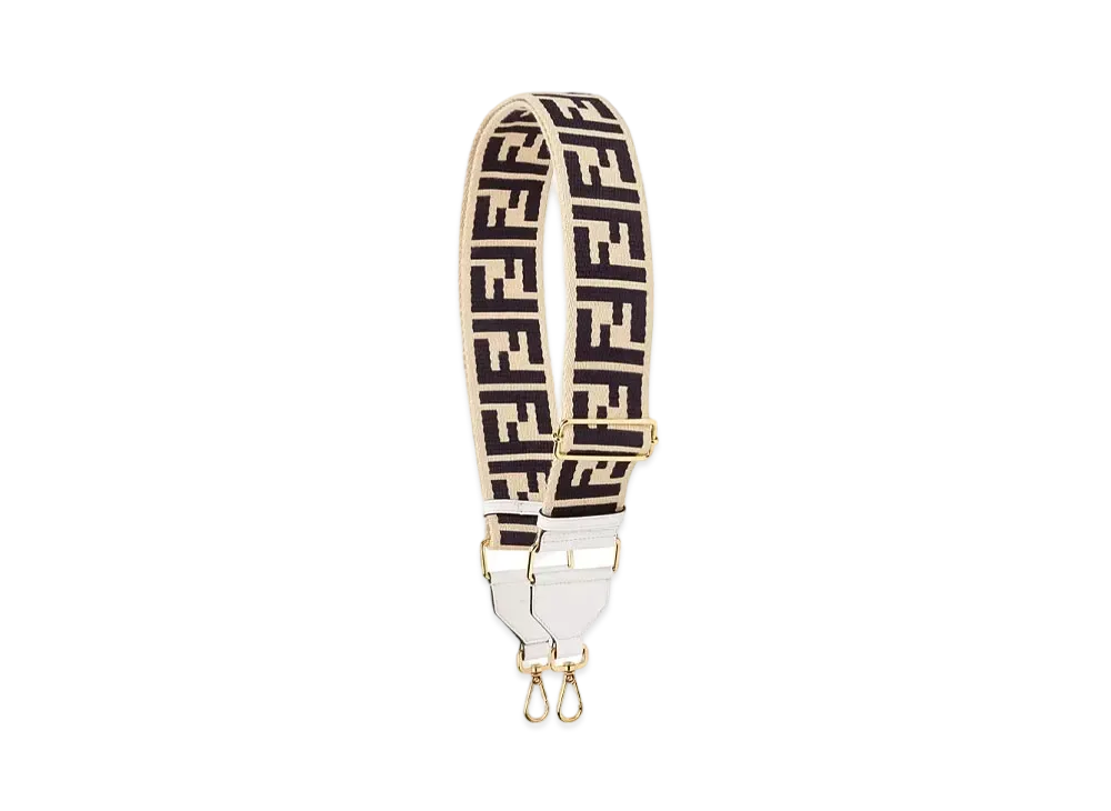 FENDI Strap You Canvas Shoulder Strap "Multicolor"
