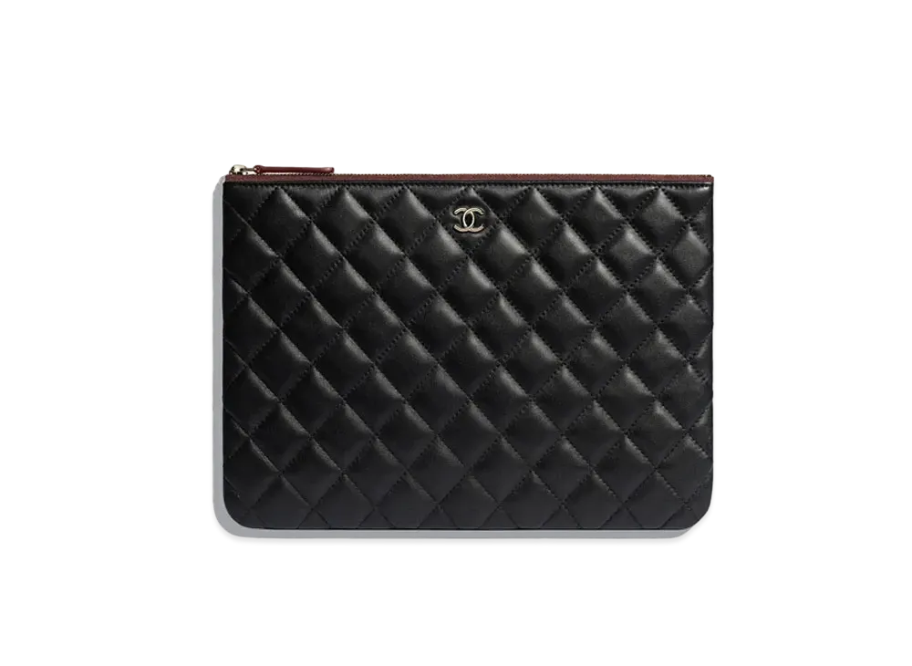 CHANEL Classic Pouch Lambskin "Black"