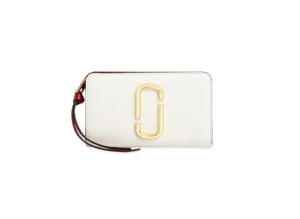 Marc Jacobs The Snapshot Compact Wallet "Coconut Multi"