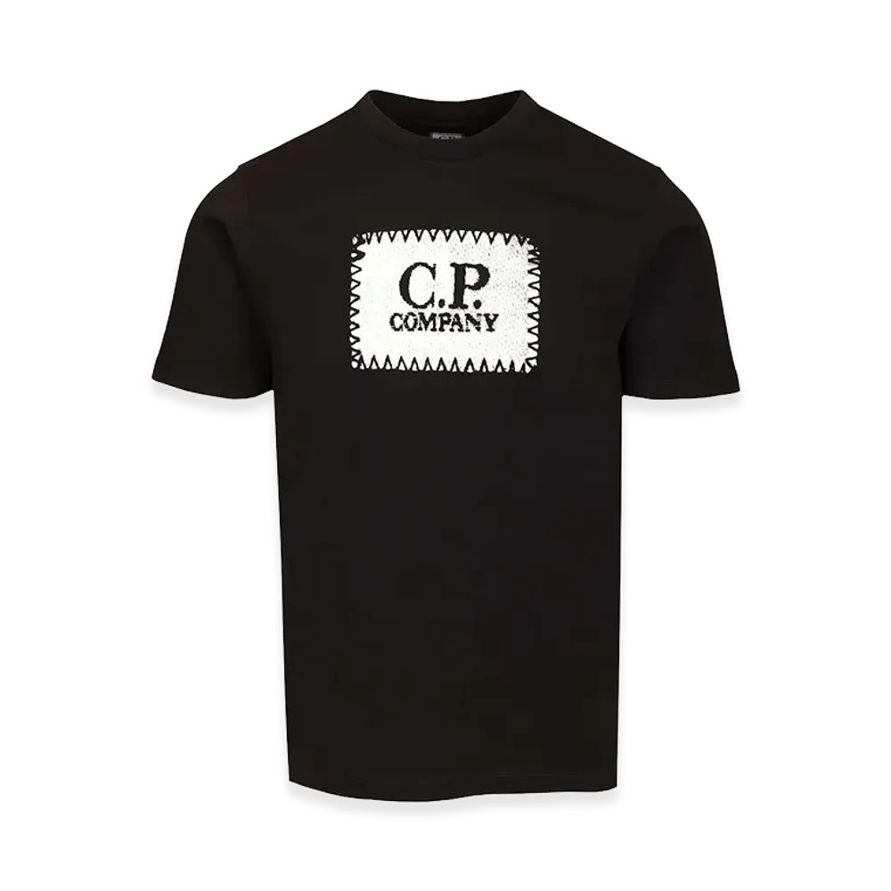 C.P. Company Logo Label T-Shirt "Black"
